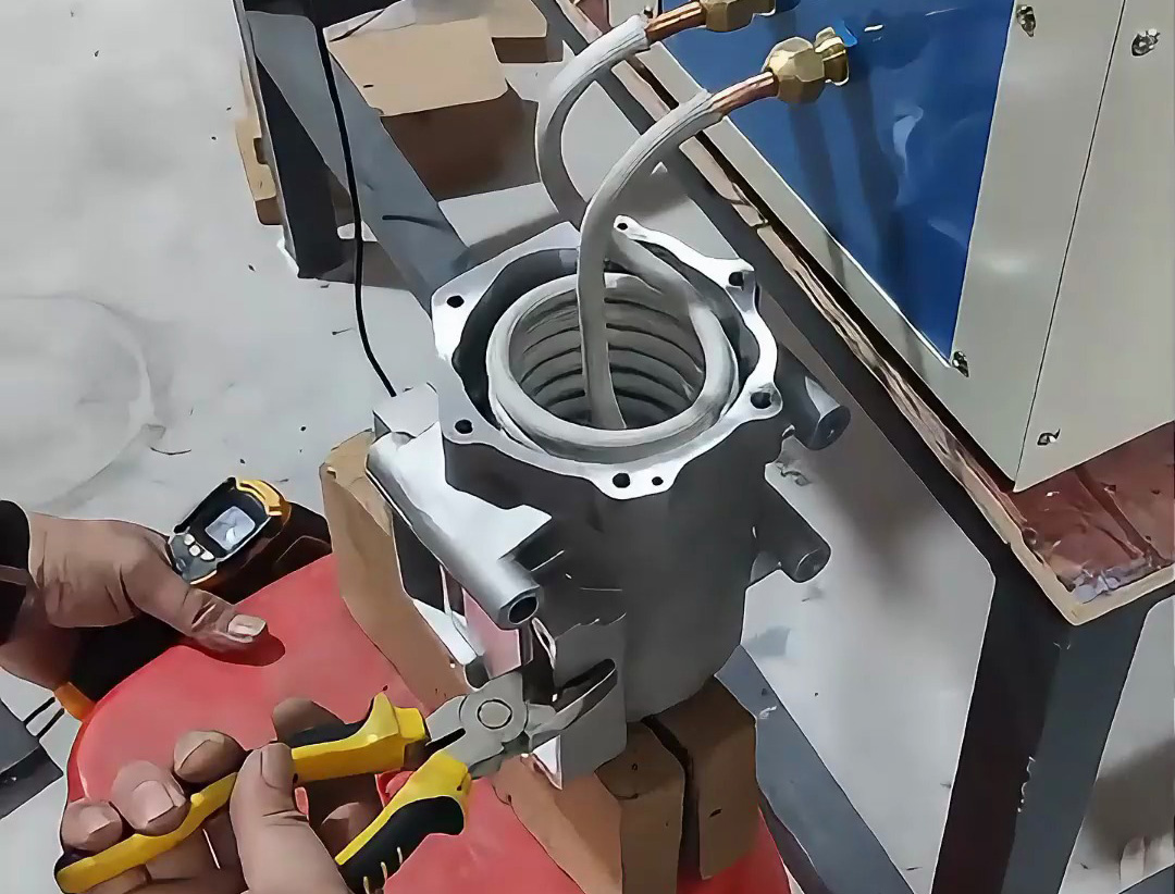 新能源汽車廠都在用的電機(jī)鋁殼加熱熱裝配技巧，看完秒懂
